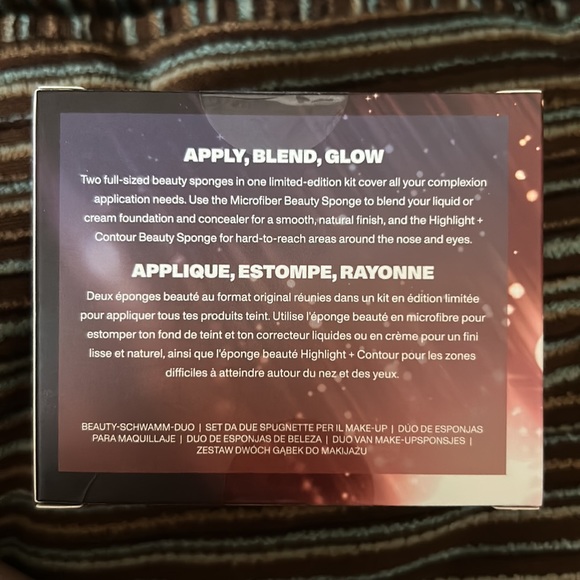 NIB Morphe Festive & Flawless Beauty Sponge Duo - Picture 2 of 2